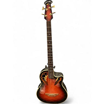 Used Ovation CELEBRITY DELUXE CC274 Sunburst Acoustic Bass Guitar