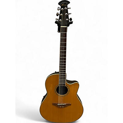 Used Ovation CELEBRITY GC057 Natural Acoustic Electric Guitar