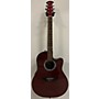 Used Ovation Used Ovation CK057 CELEBRITY Cherry Acoustic Electric Guitar Cherry