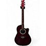 Used Ovation CK057 Ruby Acoustic Electric Guitar Ruby