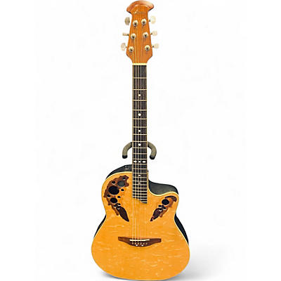 Used Ovation CP247 CELEBRITY Natural Acoustic Electric Guitar