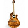 Used Ovation CS24P-NBM BURL Acoustic Electric Guitar BURL