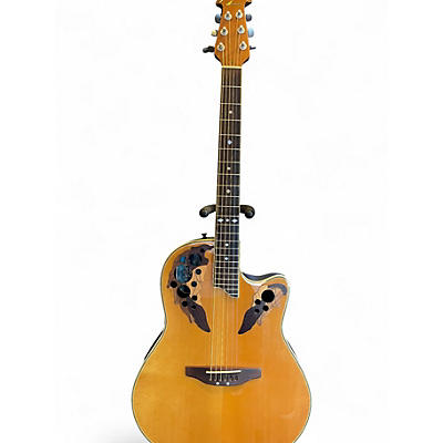 Used Ovation CS257 Celebrity Natural Acoustic Electric Guitar