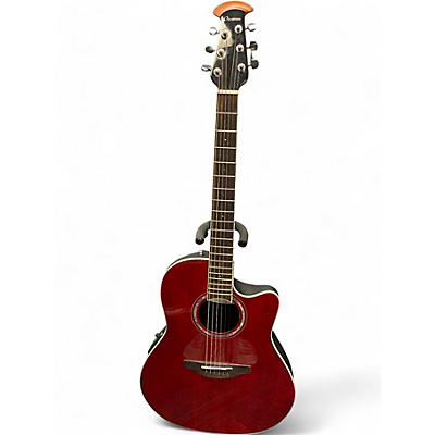 Used Ovation CS28-RR RED Acoustic Electric Guitar
