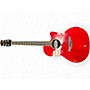 Used Ovation CS28-RR Red Acoustic Electric Guitar Red