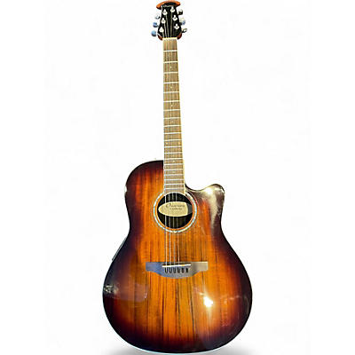 Used Ovation CS28P-KOAB Tobacco Burst Acoustic Electric Guitar