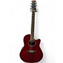 Used Ovation CS28RR Celebrity Red Acoustic Electric Guitar Red