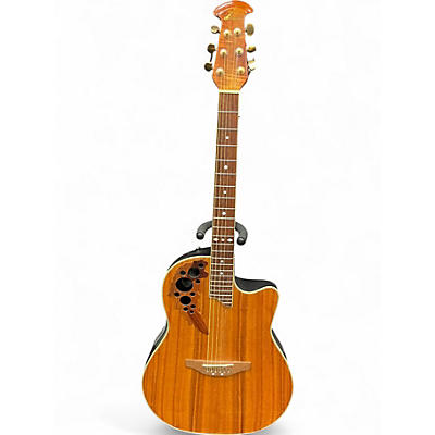 Used Ovation CS347 Celebrity Worn Natural Acoustic Electric Guitar