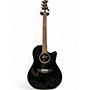 Used Ovation CSE24 Black Acoustic Electric Guitar Black