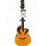 Used Ovation CSE44 Natural Acoustic Electric Guitar Natural