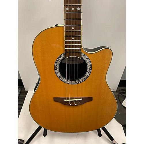 Ovation Used Ovation Cc057 Celebrity Natural Acoustic Electric Guitar Natural