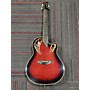 Used Ovation Used Ovation Ce778 Red Fade Acoustic Guitar red fade