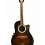 Used Ovation Celebrity Black Acoustic Guitar Black