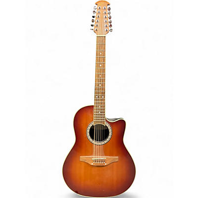 Used Ovation Celebrity CC045 Faded Tobacco 12 String Acoustic Guitar