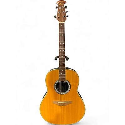 Used Ovation Celebrity CC157 Natural Acoustic Guitar