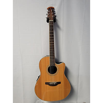 Ovation Used Ovation Celebrity CS24-4 Natural Acoustic Electric Guitar