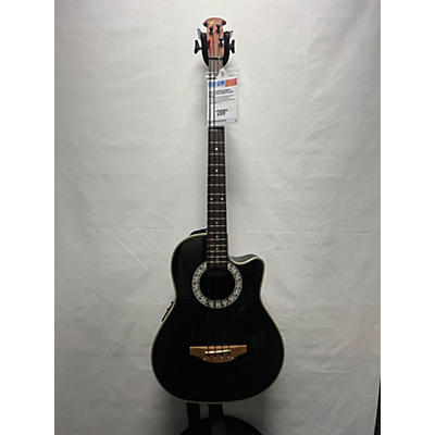 Ovation Used Ovation Celebrity Cc74 Black Acoustic Bass Guitar