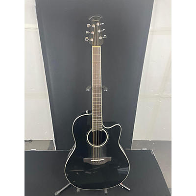 Ovation Used Ovation Celebrity Cs24 Black Acoustic Electric Guitar