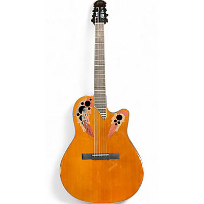 Used Ovation Celebrity Elite CE44C-4A-G Natural Classical Acoustic Guitar