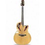 Used Ovation  Celebrity Elite Plus CE44P-SM-G Natural Acoustic Electric Guitar Natural