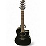 Used Ovation Celebrity GC 057M Black Acoustic Electric Guitar Black