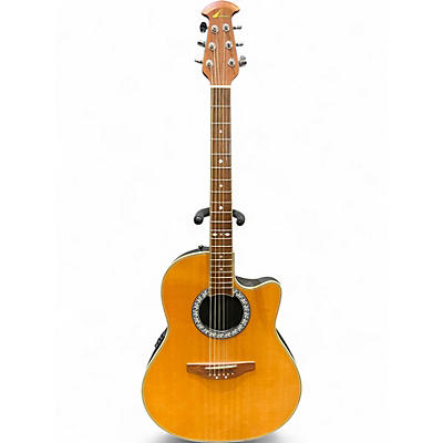 Used Ovation Celebrity  Standard Mid-Depth Natural Acoustic Electric Guitar