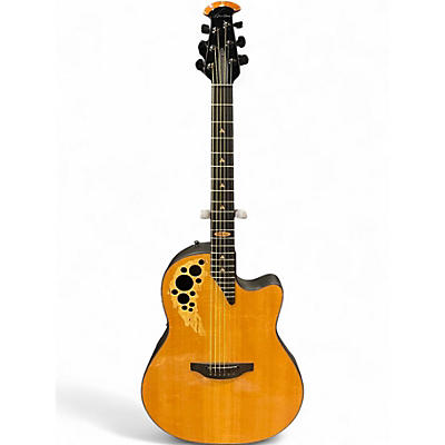 Used Ovation Collectors BCS 2007 Natural Acoustic Electric Guitar