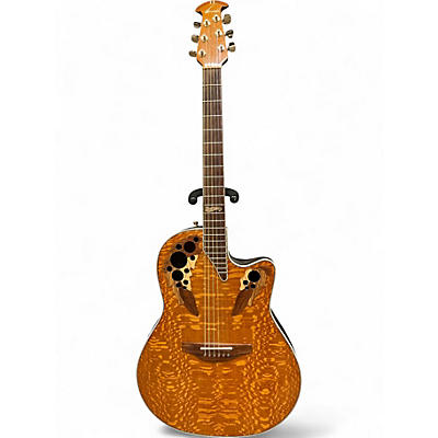 Used Ovation Collector's Series '00 birdseye maple Acoustic Electric Guitar