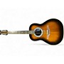 Used Ovation Custom Balladeer 1655 2 Color Sunburst 12 String Acoustic Electric Guitar 2 Color Sunburst