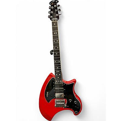 Used Ovation DEACON Flat Red Solid Body Electric Guitar