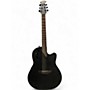 Used Ovation Elie T 2078TX Deep Bowl Matte Black Acoustic Electric Guitar Matte Black