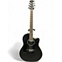 Used Ovation GC057 CELEBRITY Black Acoustic Electric Guitar Black