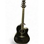 Used Ovation GC057M-5 Celebrity Black Acoustic Electric Guitar Black