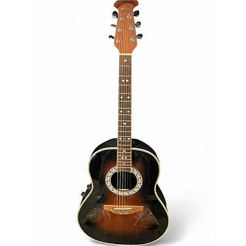 Used Ovation GC24 Celebrity 2 Color Sunburst Acoustic Electric Guitar 2 Color Sunburst