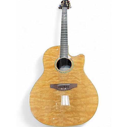 Used Ovation GC24 Celebrity Natural Acoustic Electric Guitar Natural