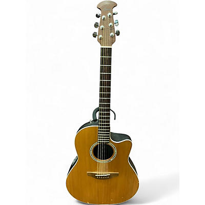 Used Ovation GCS 771-C Natural Acoustic Electric Guitar