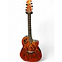 Used Ovation GCXT Orange Flame Acoustic Electric Guitar Orange Flame