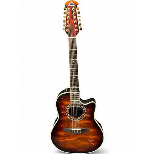 Used Ovation Legend Plus C2059AXP Tobacco Burst Acoustic Electric Guitar Tobacco Burst