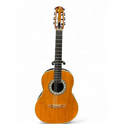 Used Ovation Model 1116 Natural Classical Acoustic Guitar