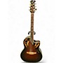 Used Ovation N768 ELITE Brown Sunburst Acoustic Guitar Brown Sunburst