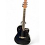 Used Ovation Ovation AE44II Applause BLACK GLOSS Acoustic Electric Guitar BLACK GLOSS