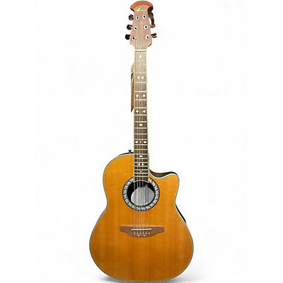 Used Ovation Ovation CC026 Celebrity Natural Acoustic Electric Guitar Natural Acoustic Electric Guitar