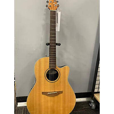 Ovation Used Ovation S771 BALLADEER SPECIAL Natural Acoustic Electric Guitar