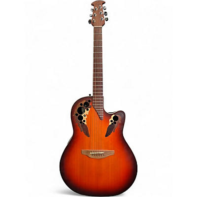 Used Ovation S778 Elite Special  Antique Natural Acoustic Electric Guitar