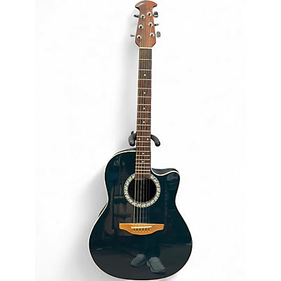 Used Ovation STANDARD BALLADEER Emerald Green Acoustic Electric Guitar