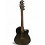 Used Ovation T357 Black Acoustic Electric Guitar Black