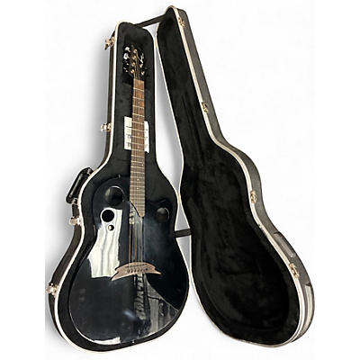 Used Ovation Tangent Series T357 Black Acoustic Electric Guitar