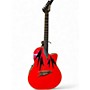 Used Ovation Thunderbolt TB-01 Red Acoustic Electric Guitar Red