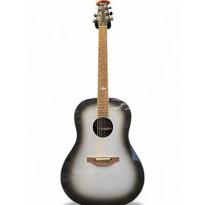 Used Ovation ULTRA 1516 SILVER SHADOW Acoustic Electric Guitar