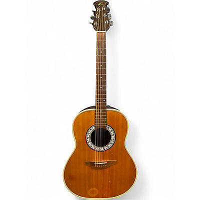 Used Ovation ULTRA SERIES 1311 Natural Acoustic Electric Guitar